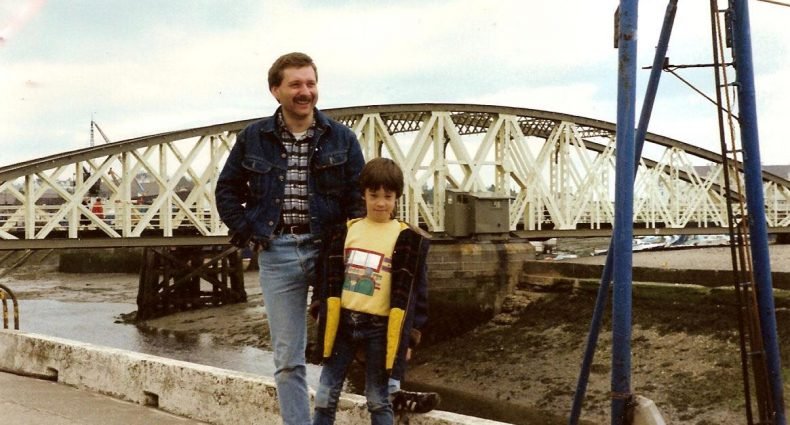 Luke in the Isle of Man 1980s